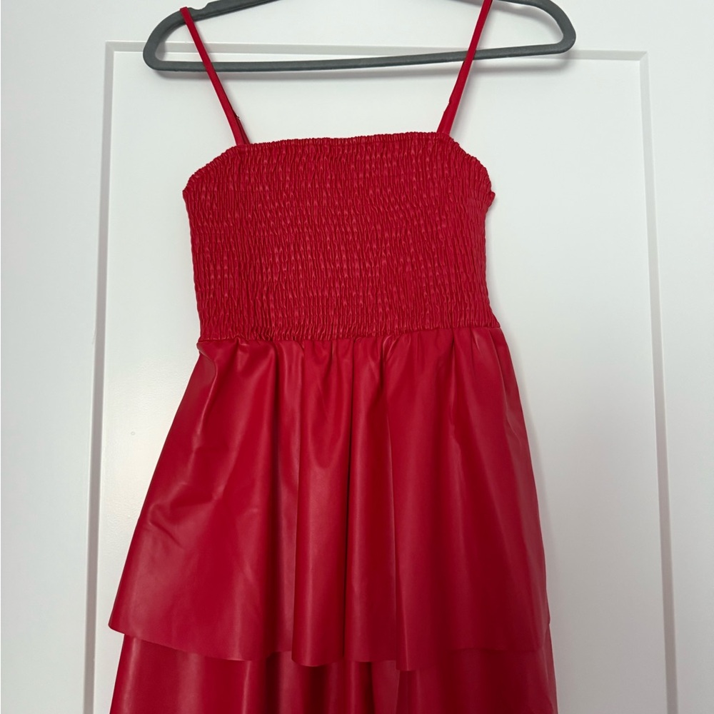 Elegant Red Maxi Dress